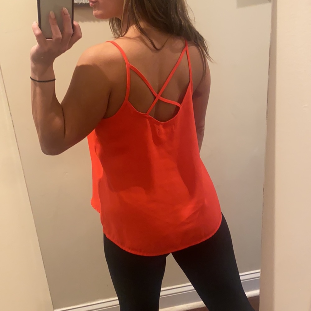 Abercrombie & Fitch Cross Back Cami Top Size M - Picture 3 of 9